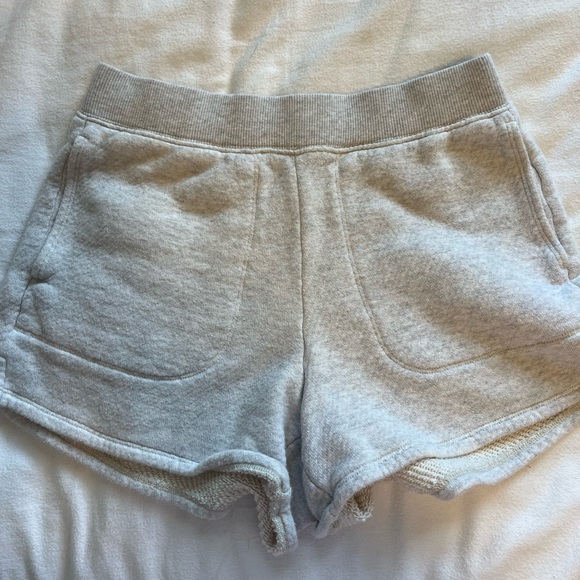 (2 pairs) Airyterry Stitched-Pocket Sweatshorts - Picture 3 of 7